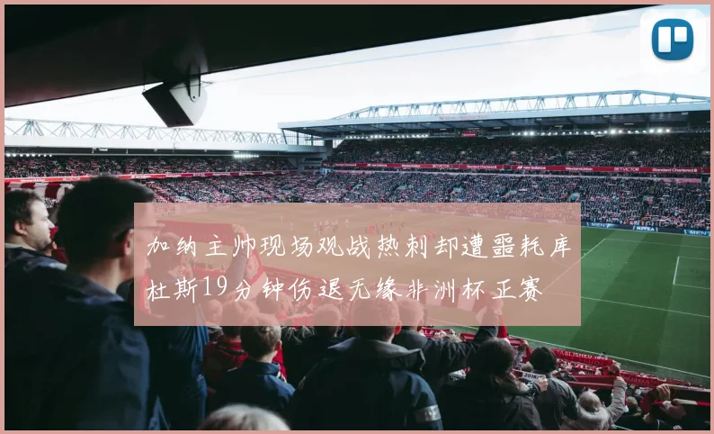 加纳主帅现场观战热刺却遭噩耗库杜斯19分钟伤退无缘非洲杯正赛